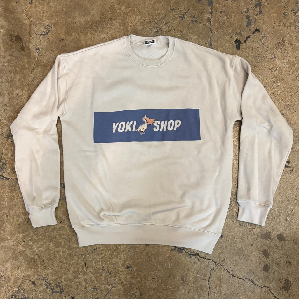 YOKSHOP BANNER LOGO CREWNECK