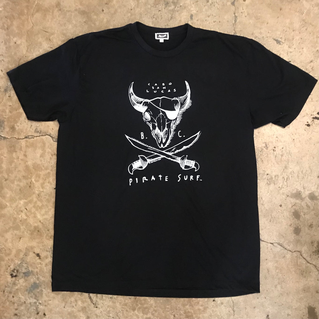 OG PIRATE SURF TEE BLACK