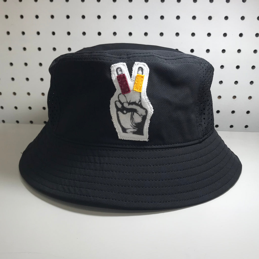 RIGHT ON NYLON BUCKET HAT