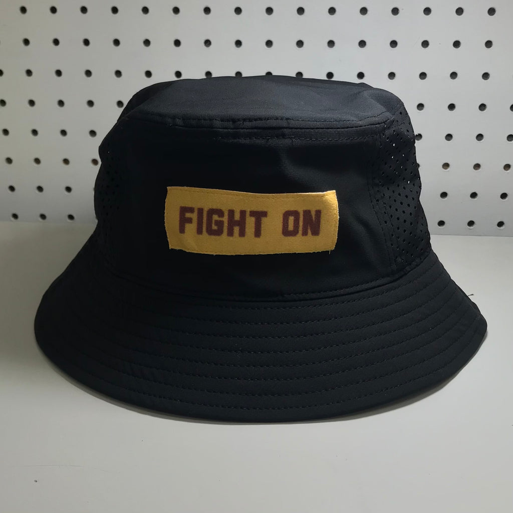 RIGHT ON NYLON BUCKET HAT