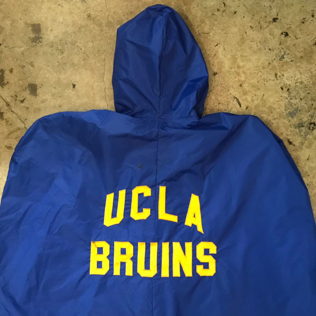 UCLA Oversized Sideline Jacket - Hooded / No Sleeves